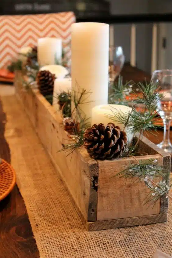 6c51df0210557935c083d7376a3b3668 decorar mesa Navidad