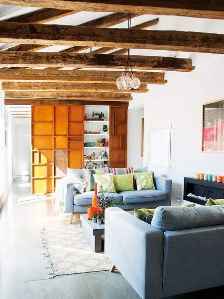 sofas enfrentados colocar sofá