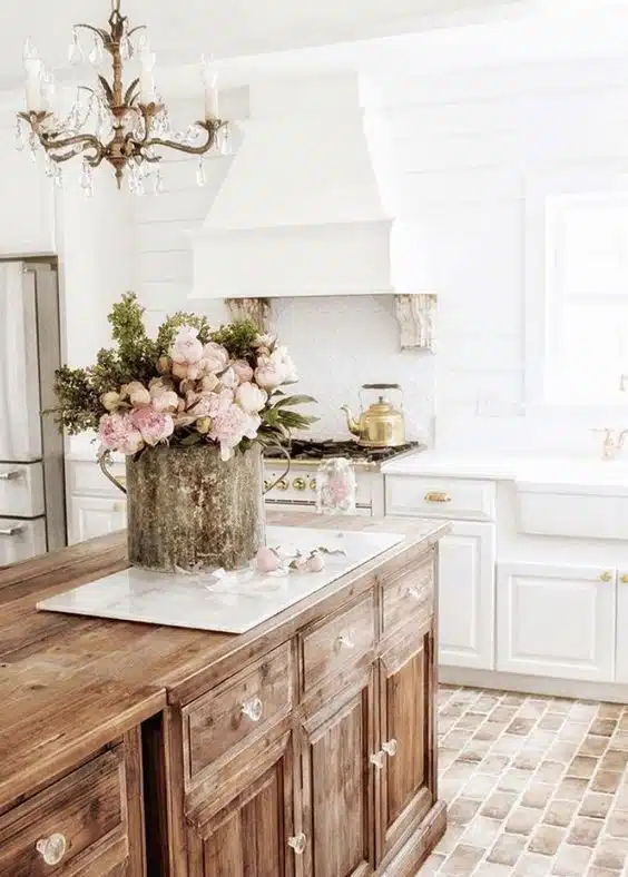 estilo shabbychic decoración otoño