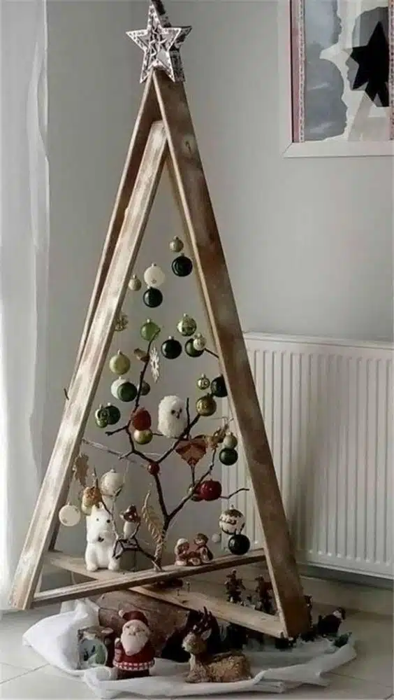navidad madera decoración navidad