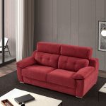 19. Este sofá no te dejará indiferente, un sofá cama de apertura italiana con un colchón de 16 cm. de grosor y cabezal reclinable que te hará sentir como nuevo al despertar. 206 cm. Cama 140 x 195 cm Cómo comprar el sofá perfecto