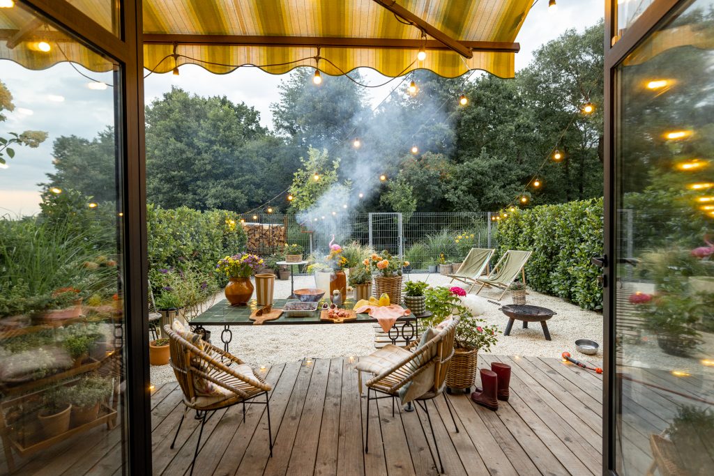 atmospheric and cozy garden with dining place at d 2025 03 13 11 52 26 utc