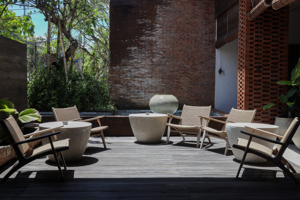 cozy terrace with rattan chairs 2025 01 27 22 46 21 utc