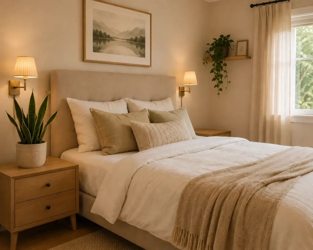 diseno biofilico en tu casa con Vivarea Nogaroa diseño biofilico en el dormitorio con vivarea nogaroa